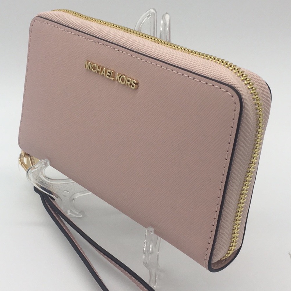 Michael Kors Jet Set Travel Phone Wallet Wristlet
